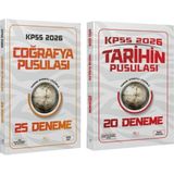 Cba Akademi 2026 KPSS Coğrafyanın ve Tarihin Pusulası Deneme Seti Mesleki Hazırlık 2 Kitap