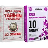 CBA Akademi 2026 Kpss Tarihin Pusulası 20 Deneme - Ismail Adıgüzel - 2026 Kpss Ortaöğretim Çözümlü 10 Deneme
