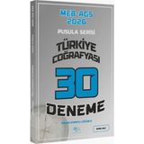 CBA Akademi 2026 Meb-Ags Türkiye Coğrafyası 30 Deneme Çözümlü Pusula Serisi