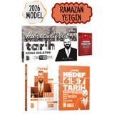 CBA Akademi Benim Hocam Yayınları 2026 KPSS Ramazan Yetgin Haritalarla Tarih Konu Anlatımı+SB+Hedef 657 Deneme