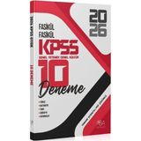 CBA Akademi CBA Yayınları 2026 KPSS Genel Yetenek Genel Kültür 10 Deneme Mesleki Hazırlık Kitabı