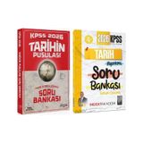 CBA + İndeks 2026 KPSS Tarihin Pusulası Soru Bankası 2 li Set - İsmail Adıgüzel, Aydın Yüce