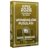 CBA Yayınları 2026 KPSS Lise Ortaöğretim Ön Lisans Vatandaşlık Vatandaşlığın Pusulası Çözümlü Soru Bankası
