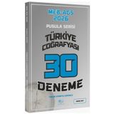 Cba Yayınları 2026 Meb-Ags Türkiye Coğrafyası 30 Deneme Çözümlü Pusula Serisi - Barış Salt Cba Yayınları