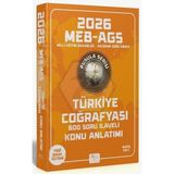 CBA Yayınları 2026 Meb - Ags Türkiye Coğrafyası Konu Anlatımı Pusula Serisi