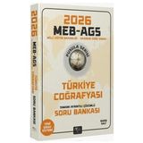CBA Yayınları 2026 Meb - Ags Türkiye Coğrafyası Soru Bankası Çözümlü Pusula Serisi