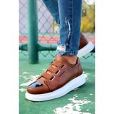 Cbt Mirror Premium Kalite Lastikli Erkek Spor Ayakkabı Taba