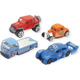 CBT Store Alloy Racer 4'lü Araç Seti - 780-413 - 1 Adet - 10 cm