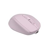 CBT16 Bluetooth + 2.4 Ghz Şarj Edilebilir Kablosuz Mouse - Pembe - Option-1 - 001-Renkli