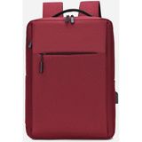 Cbtx Kalusi Suya Dayanıklı 15" Laptop Taşıyıcı Sırt Çantası Kırmızı - 41x29x11,5 cm