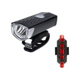 Cbtx USB Şarj Edilebilir LED Bisiklet Far Ön Işık Kuyruk Lambası