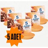 CC 5 Dakika Hazır Mozaik Pasta Tabanı Bisküvisi 5 Adet 20 cm Çapında İçindekiler: Buğday Unu, Şeker