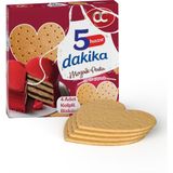 Cc Kalp Şekilli Mozaik Pasta 1 Adet 20 cm Çapında 4 Kat Bisküvi İçeren Hazır Pasta Tabanı