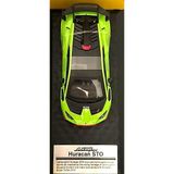 CCA Cool Chic Auto 1:32 Ölçekli Lamborghini Huracan STO Diecast Model Araba, Yeşil, 14+ Yaş, Resmi Lisanslı