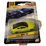 Cca Cool Chic Auto Bmw M4 Die-Cast Model Araba, 1:64 Ölçek, Metal Speed Zone Premium Serisi, Sarı, Çalışan Süspansiyon, 3+ Yaş