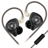 CCA KZ EDX Pro X kulak kulaklık, HiFi IEM kulaklık, derin bas ses kulak monitörü ayrılabilir kablo ile, Audiophile Dj şarkıcılar için