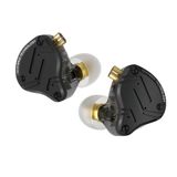 CCA KZ ZS10 PRO X in Ear Monitor Kulaklıklar, Yükseltme 4BA+1DD Hibrid Sürücü IEM Kulaklıklar, HiFi Metal Kablolu Oyun Kulaklıkları, Şarkıcılar için Bas Çalar Davulcular Gitarist Müzisyenler Dj