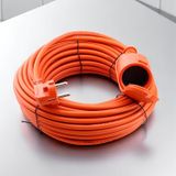 CCA Uzatma Kablosu 20 METRE 3x2.5 mm Tekli Grup Fiş Priz Kapaklı Monofaze Ev Tipi Topraklı Kablolu