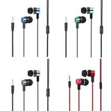 CCeCCe 4 paket kablolu kulakiçi 3.5MM 3 kutuplu stereo kulaklık kulak içi kulaklık mikrofon olmadan 1 metre örgülü kordon kulaklık MP3 kaset kaydedici CD çalar müzik telefon ses kartı bilgisayar