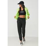 C&City 802 Basic Jogger Siyah Kadın Eşofman Altı