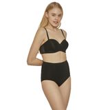 C&City C12016 Siyah Dikişsiz Slip Korse