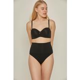 C&City C12020 Siyah Double String Korse