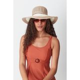C&city Merserize Plaj Şapkası T24740-11 Naturel - Standart