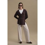 C&City Pure Touch Kimono CC7001 Kahve