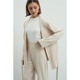 C&city Pure Touch Nervür Dikişli Pantolon CC7003 Bej - M