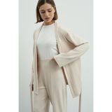 C&City Pure Touch Nervür Dikişli Pantolon CC7003 Bej