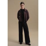 C&city Pure Touch Nervür Dikişli Pantolon CC7003 Siyah - XL
