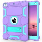 CCMAO iPad 6. Nesil Kılıflar, iPad 5. Nesil Kılıf, iPad 9.7 Kılıfı, iPad Air 2 Kılıfı, Hibrit Darbeye Dayanıklı Düşmeye Dayanıklı Düşme Koruma Kılıfı, Çocuklar Kızlar için Destek Çubuğu ile