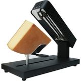 Cécoa • Geleneksel Elektrikli Raclette, 400 W • Kayar ve Döner Peynir Tutucusu • Hızlı Dökme Demir ve Homojen • Orijinal Raclette Cihazı • 6 - 8 Kişi Için Ideal • Fondan ve Gurme - Siyah