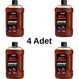 Ccp Moto Courier 20W-40 4t Kurye Motosiklet Motor Yağı 800 ml (4'lü Paket)
