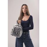Ççs 18060 Kadın Omuz ve Sırt Çantası - Silver
