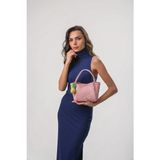 Ççs 18268 Kadın Çapraz Askılı El Çantası - Pudra