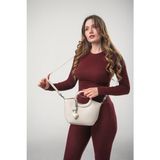 Ççs 18269 Kadın Çapraz Askılı El Çantası - Beyaz