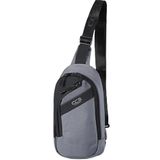 Ççs 31410 Tek Omuz Askılı Sırt ve Göğüs Çantası Gri