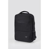 Ççs 51471 Unisex Laptop Bölmeli Çok Gözlü Seyahat Business Sırt Çantası Siyah