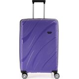 Ccs 5223 Erkek Orta Boy Trolley Valiz - Mor