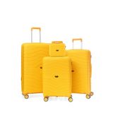 ÇÇS 5242-5262 POLİPROPİLEN 4 LÜ VALİZ SETİ