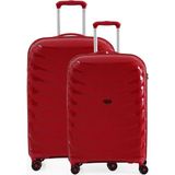 Ççs 5263 Orta Kabin 2 Li Valiz Seti - Bordo