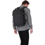 Ççs ÇÇS-E51378 Kumaş Sırt Çantası - Siyah