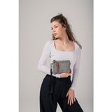 Ççs Kadın 17738 Omuz ve Kol Çantası - Gri