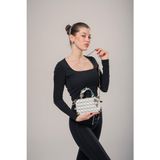 Ççs Kadın 17868 Omuz ve Kol Çantası - Gümüş