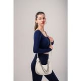 ÇÇS Kadın 17882 Omuz Ve Kol Çantası - Beyaz