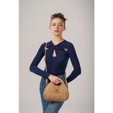 ÇÇS Kadın 17930 Omuz Çantası - STD - Camel