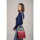 Ççs Kadın Hasır 17956 Omuz Ve El Çantası - Pembe