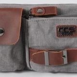 Ççs London 31459 Kanvas Bel Çantası Gri