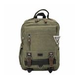 Ççs London 51565 Kanvas Laptop Sırt Çantası Haki